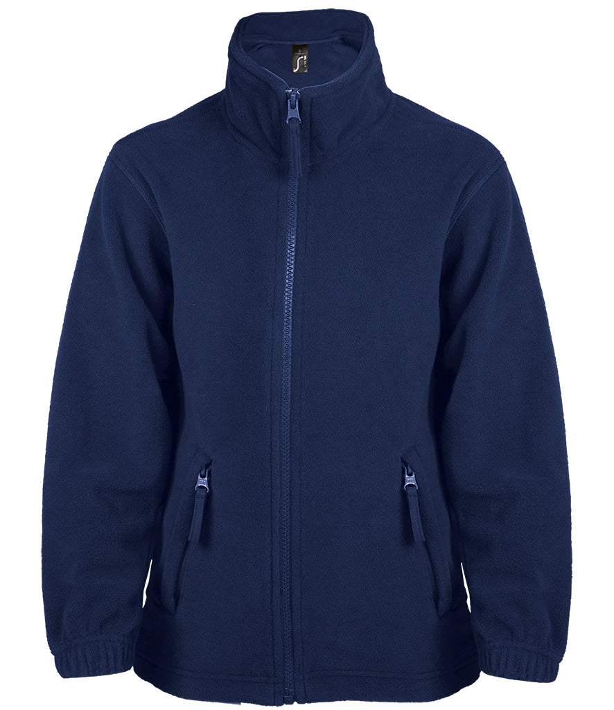 10589 SOL'S Kids North Fleece Jacket | NAVY