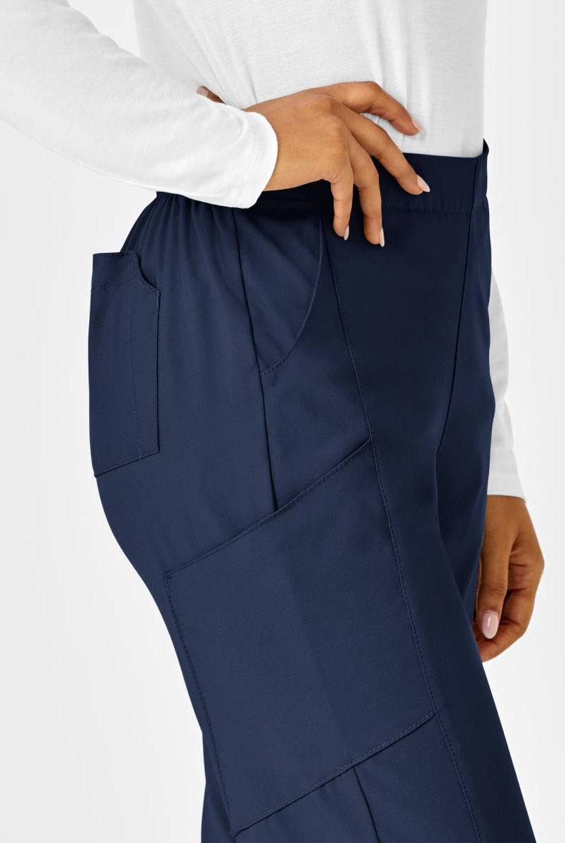 W123 WOMENS FLAT FRONT CARGO PANT | Navy