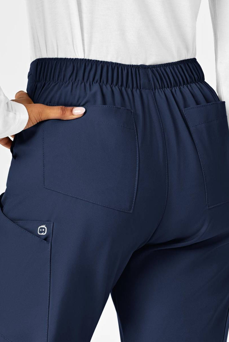 W123 WOMENS FLAT FRONT CARGO PANT | Navy
