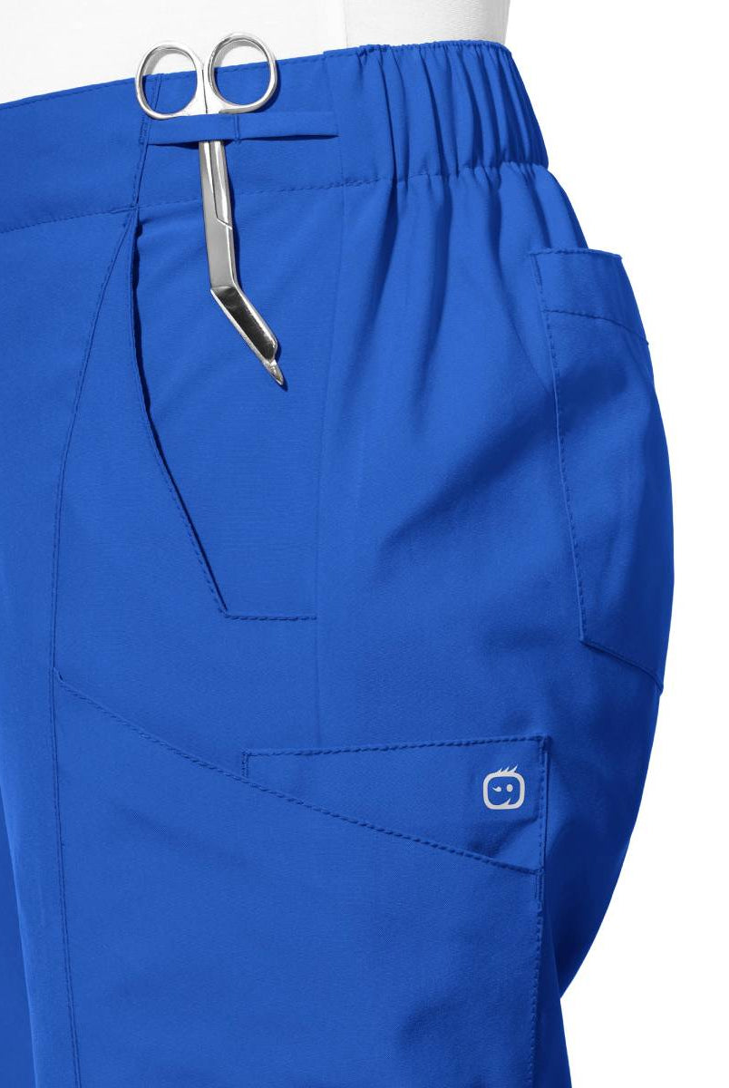W123 WOMENS FLAT FRONT CARGO PANT | ROYAL BLUE