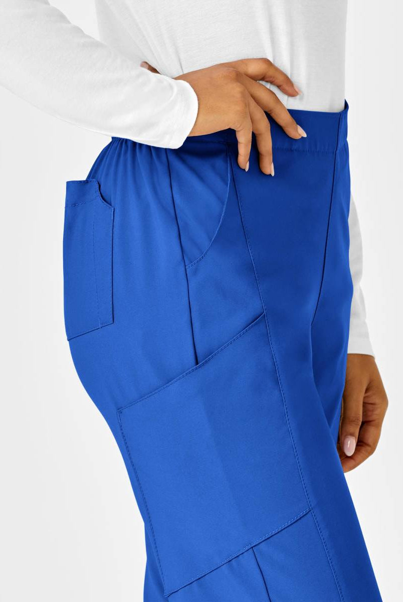 W123 WOMENS FLAT FRONT CARGO PANT | ROYAL BLUE