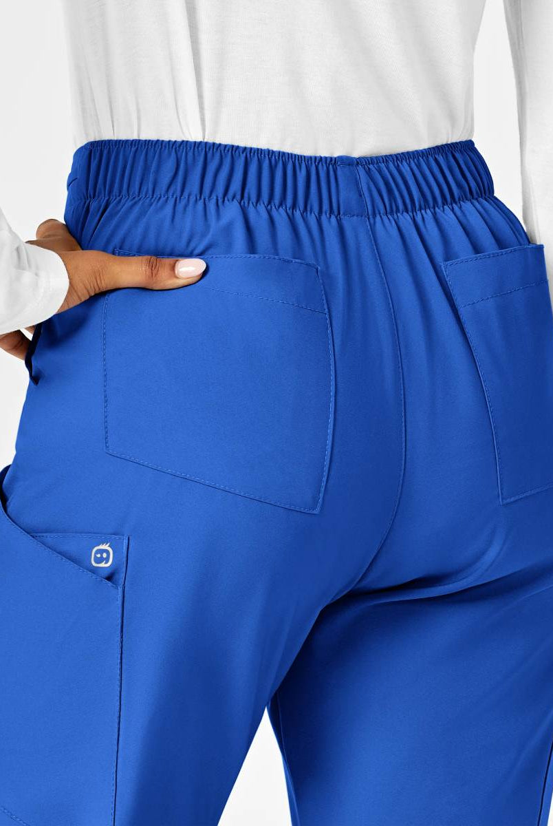 W123 WOMENS FLAT FRONT CARGO PANT | ROYAL BLUE