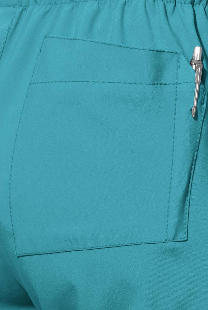 W123 WOMENS FLAT FRONT CARGO PANT | Teal