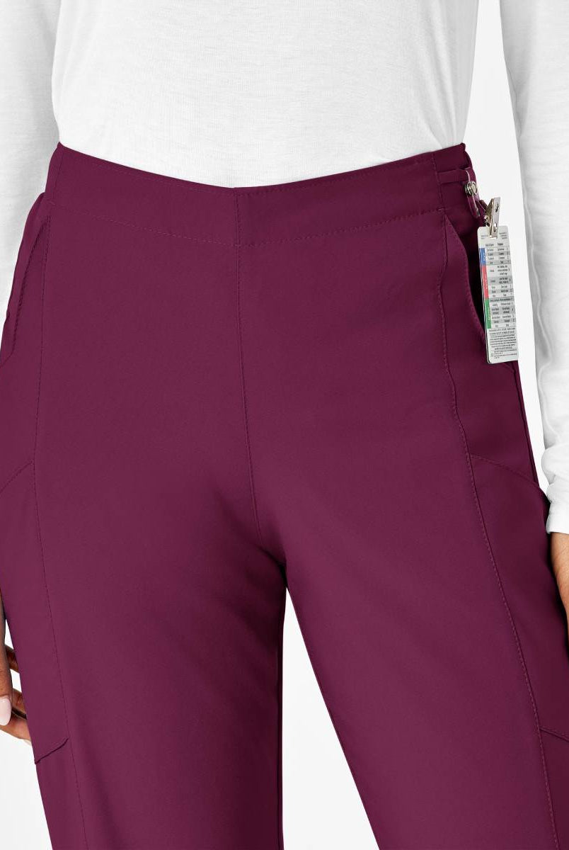 W123 WOMENS FLAT FRONT CARGO PANT | Wine