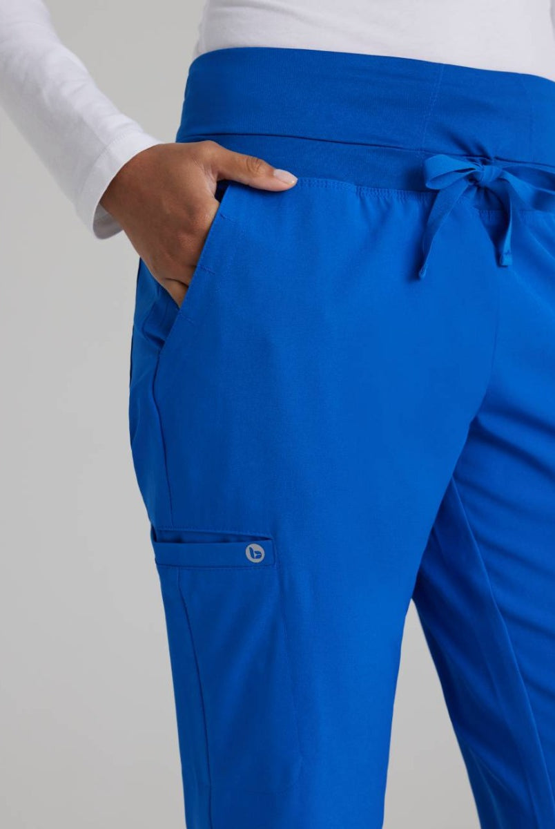 Barco One Female 5 Pocket Knitwaist Cargo Trousers  | New Royal