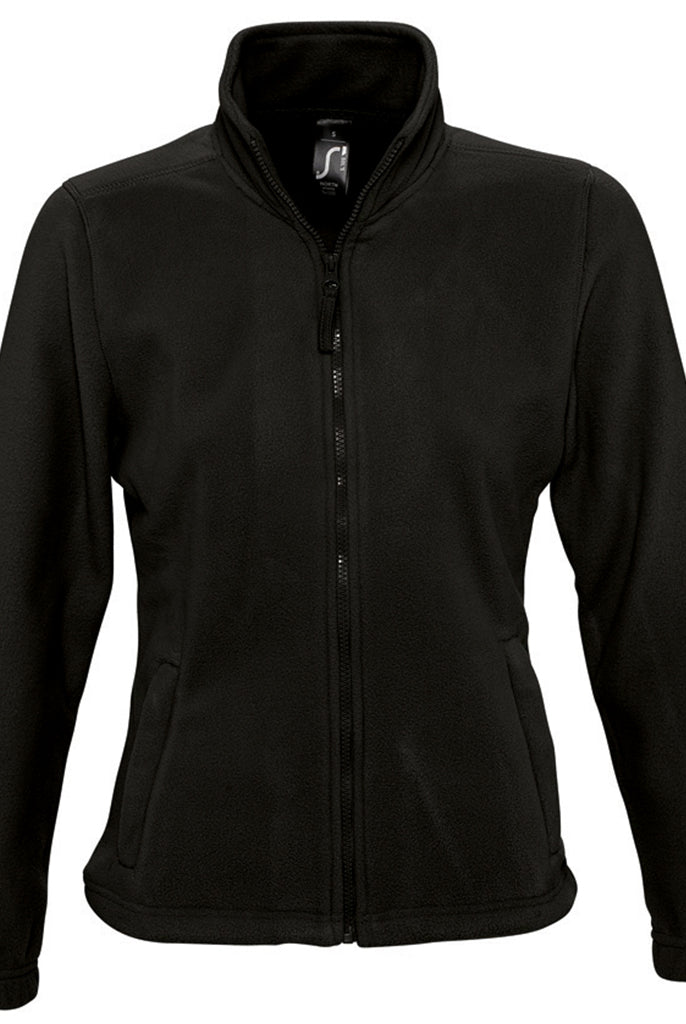 54500 SOL'S Ladies North Fleece Jacket | BLACK