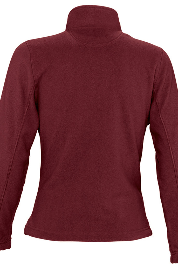 54500 SOL'S Ladies North Fleece Jacket | Burgundy