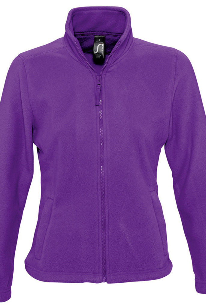 54500 SOL'S Ladies North Fleece Jacket | Dark Purple