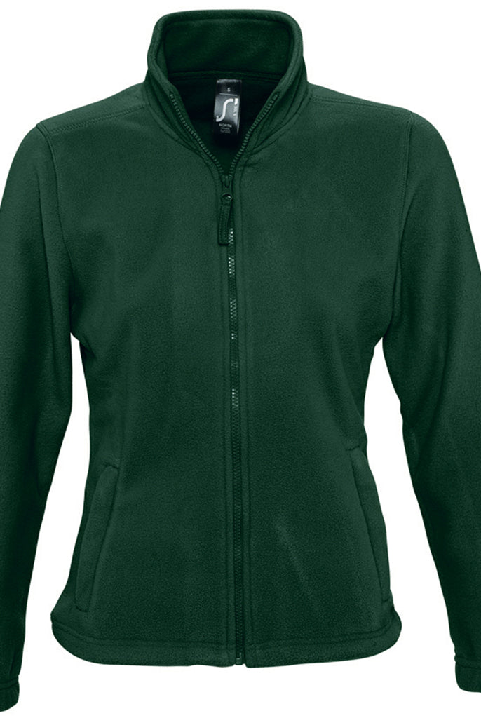 54500 SOL'S Ladies North Fleece Jacket | Green