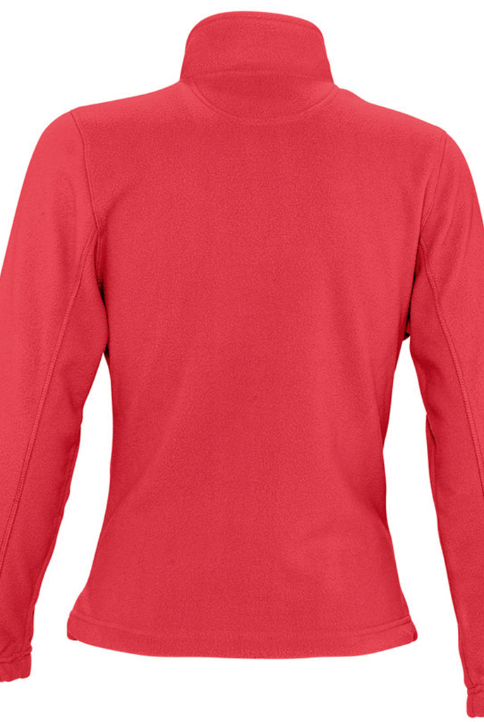 54500 SOL'S Ladies North Fleece Jacket | Red