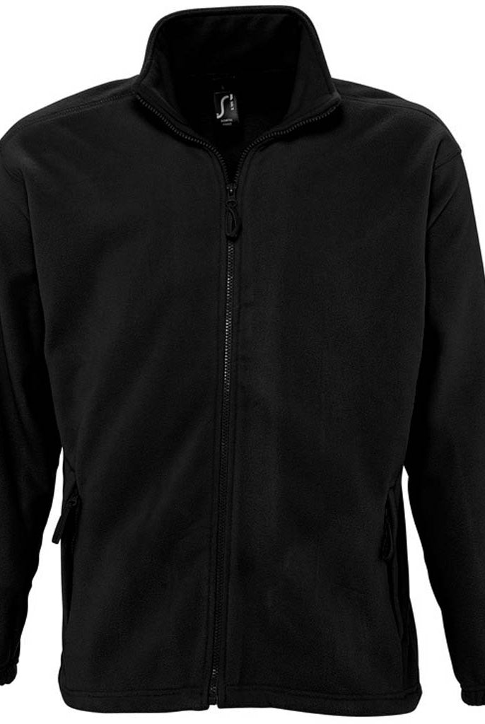 55000 SOL'S North Fleece Jacket | BLACK