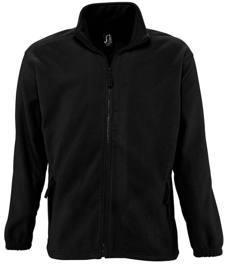 55000 SOL'S North Fleece Jacket | BLACK