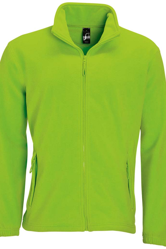 55000 SOL'S North Fleece Jacket | Lime Green