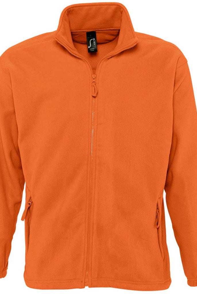 55000 SOL'S North Fleece Jacket | Burnt Orange