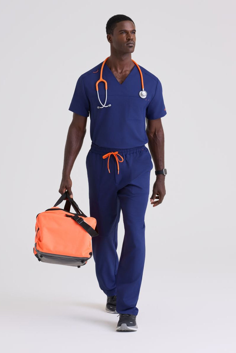 BOS744 Terrence Male Set | NAVY