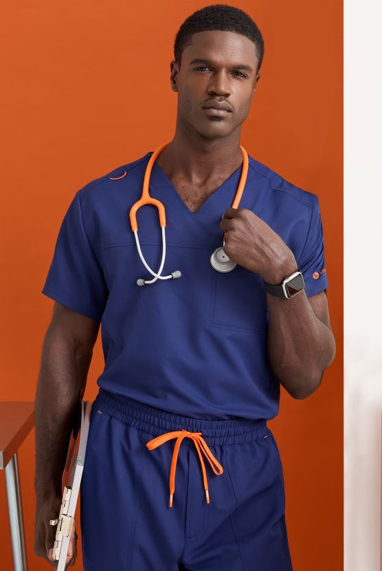 BOS744 Terrence Male Set | NAVY
