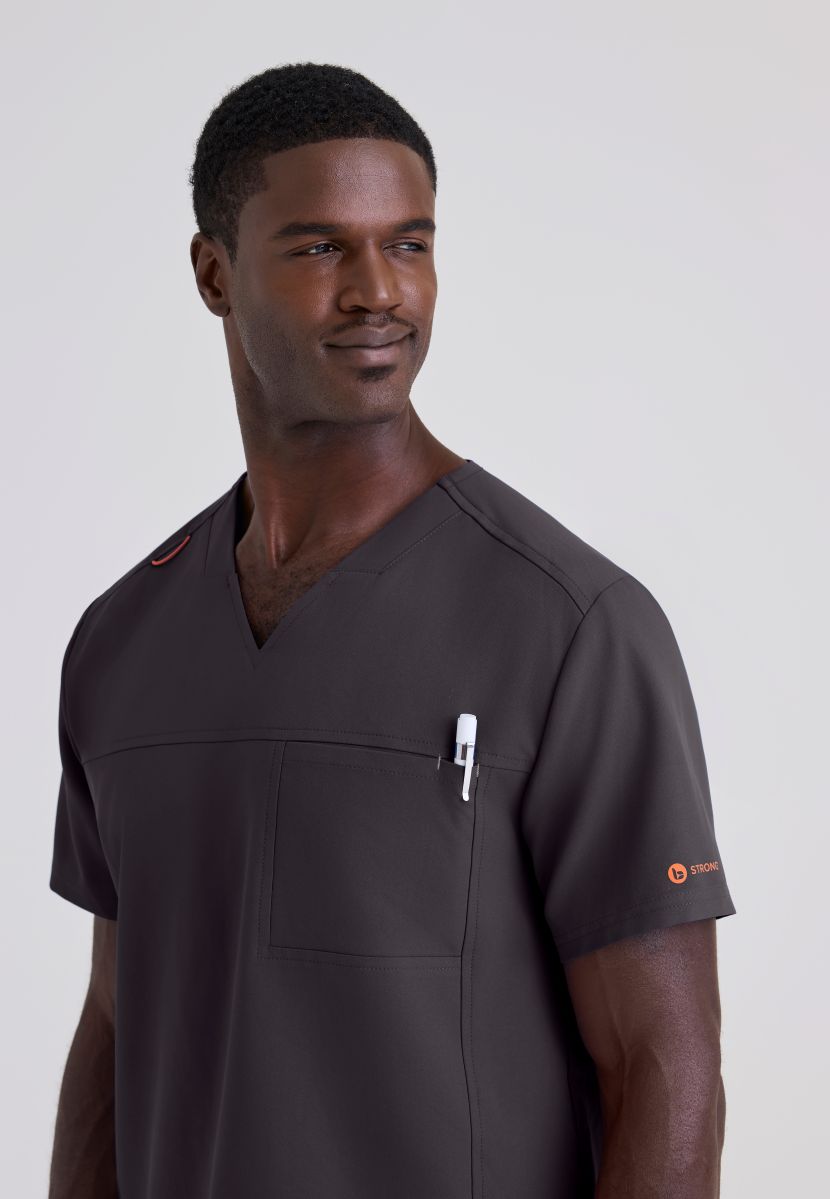 Terence Men's Complete Scrub Set | Pewter Grey