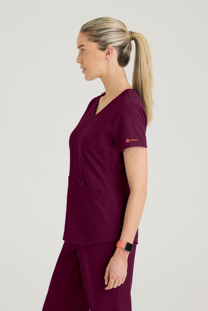Barco Strong ZOE Scrub Set | Wine