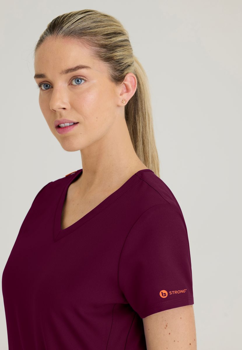 Barco Strong ZOE Scrub Set | Wine