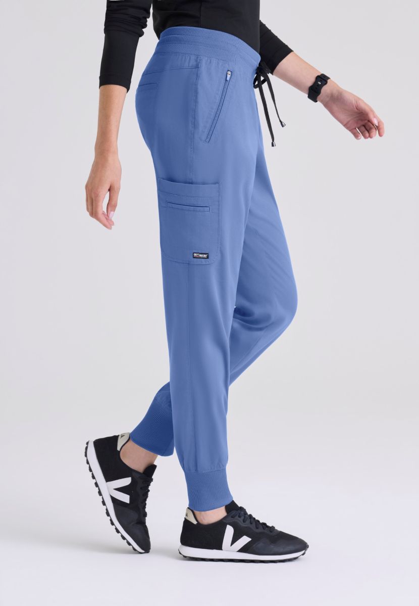 Grey's Anatomy Eden Women's 5-Pocket Cargo Jogger Scrub Trousers | TRUE CEIL
