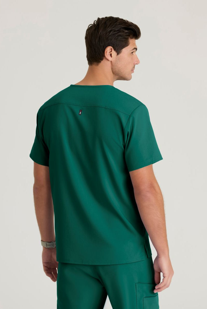 Grey's Anatomy Murphy V-Neck Scrub Top | Hunter Green