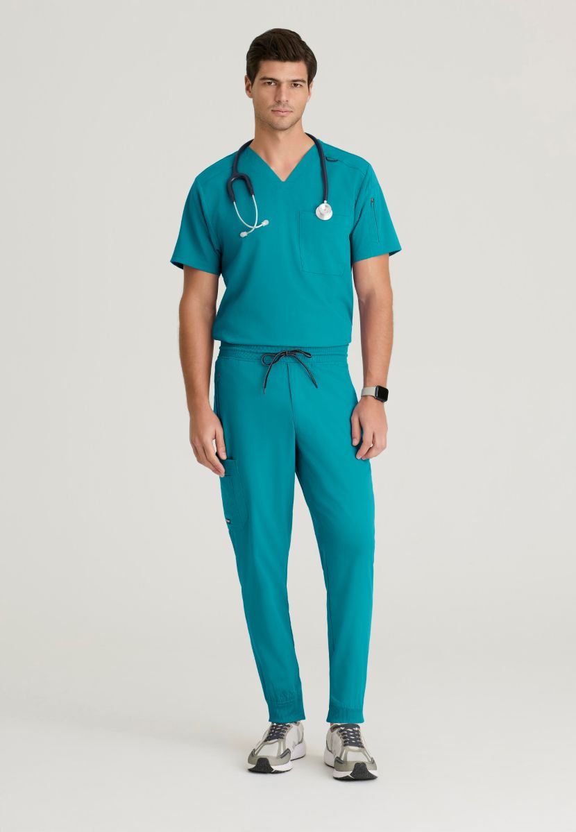 Grey's Anatomy Murphy V-Neck Scrub Top | Teal