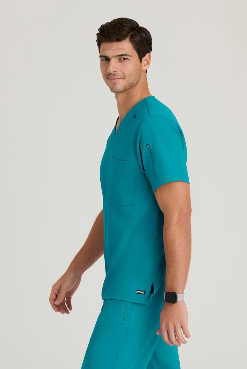 Grey's Anatomy Murphy V-Neck Scrub Top | Teal