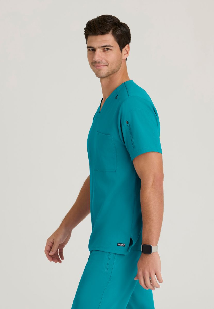 Grey's Anatomy Murphy V-Neck Scrub Top | Teal
