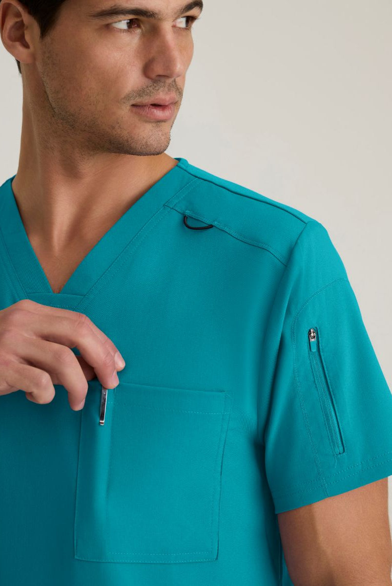 Grey's Anatomy Murphy V-Neck Scrub Top | Teal
