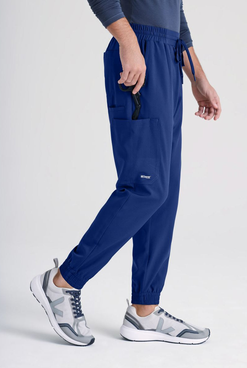Grey's Anatomy Evolve 5 Pocket Elastic Waistband Male Jogger | NAVY