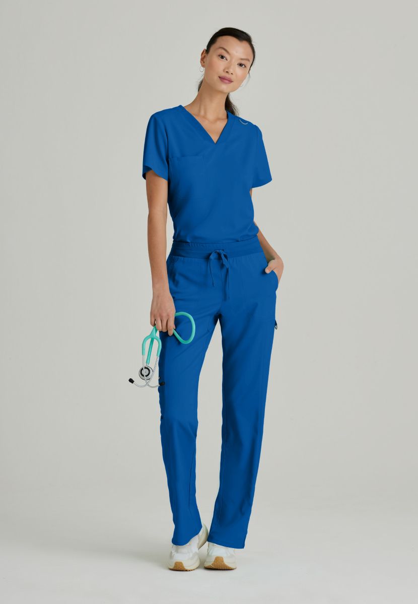 Grey's Anatomy Bree Tuck-in Scrub Top | New Royal