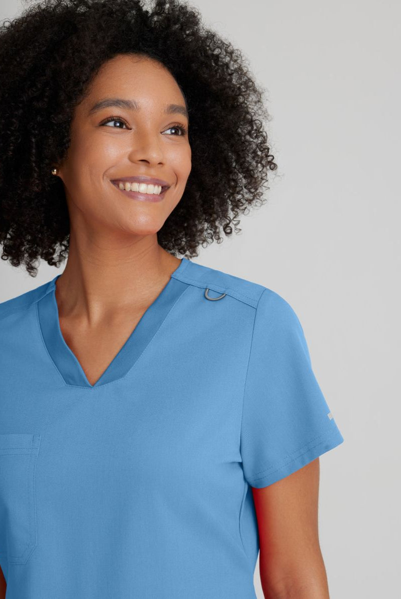 Grey's Anatomy Bree Tuck-in Scrub Top | TRUE CEIL