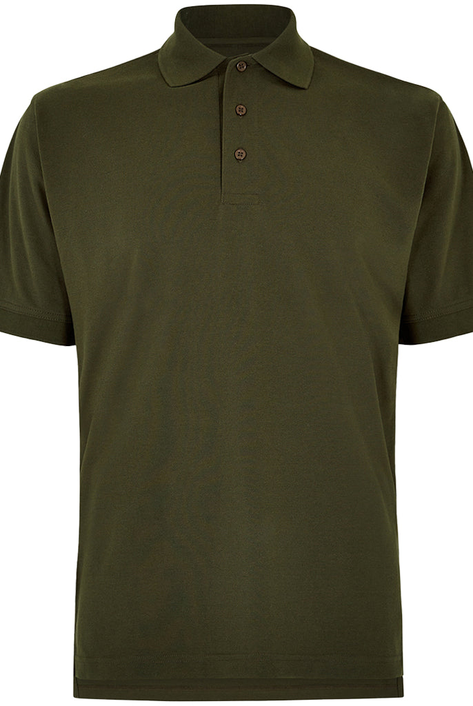 K403 Unisex  Kustom Kit Klassic Poly/Cotton Piqué Polo Shirt | Army Green