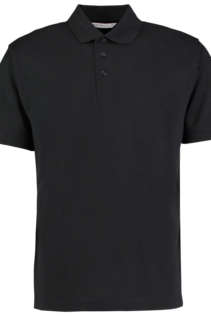 K403 Unisex  Kustom Kit Klassic Poly/Cotton Piqué Polo Shirt | BLACK