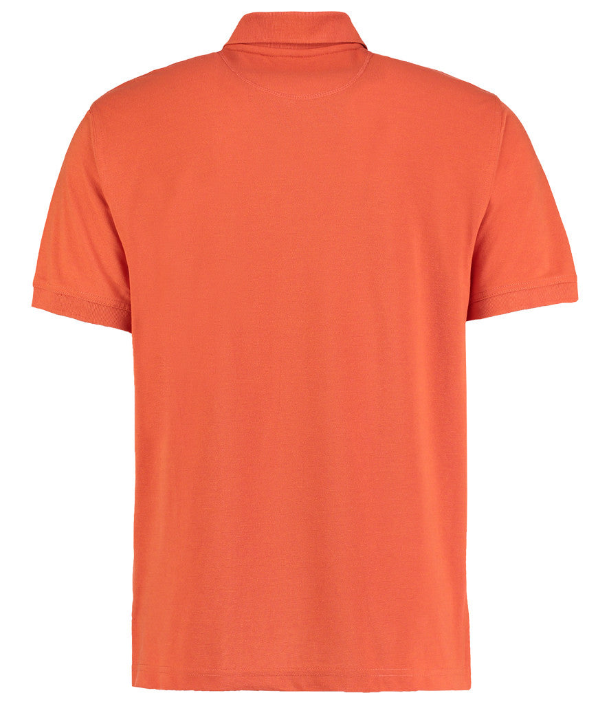K403 Unisex Kustom Kit Klassic Poly/Cotton Piqué Polo Shirt | Burnt Orange