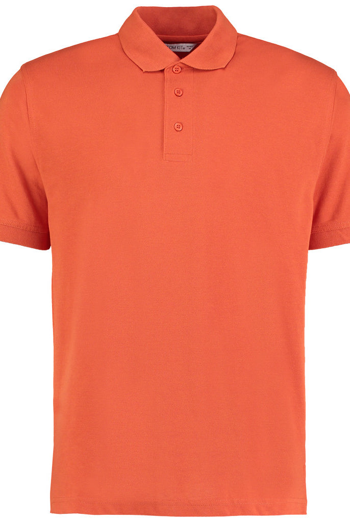 K403 Unisex  Kustom Kit Klassic Poly/Cotton Piqué Polo Shirt | Burnt Orange