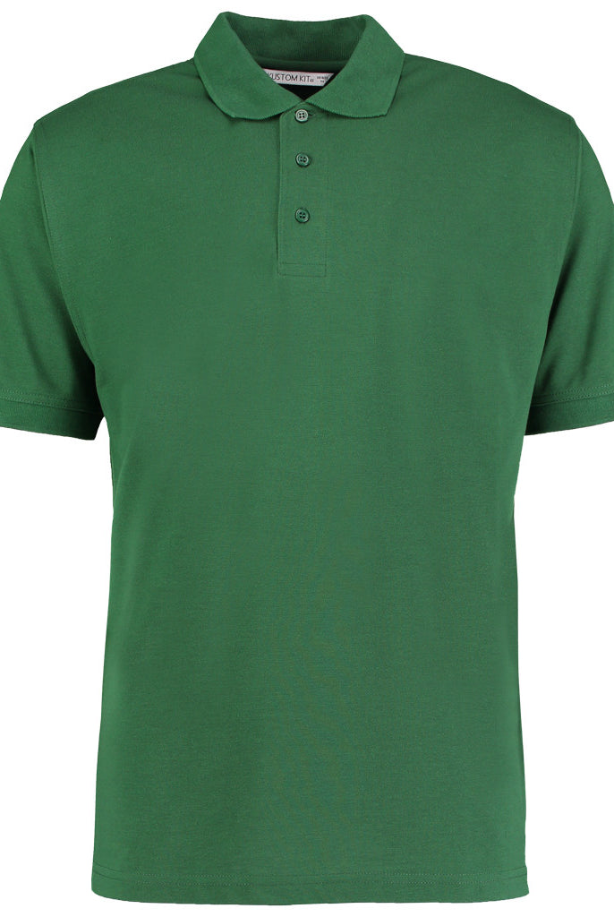 K403 Unisex  Kustom Kit Klassic Poly/Cotton Piqué Polo Shirt | Bottle Green