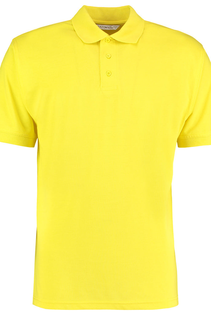 K403 Unisex  Kustom Kit Klassic Poly/Cotton Piqué Polo Shirt | Canary