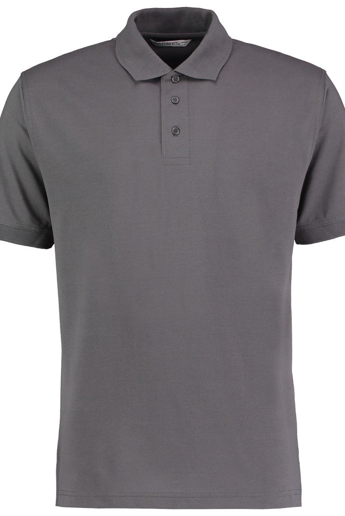 K403 Unisex  Kustom Kit Klassic Poly/Cotton Piqué Polo Shirt | Charcoal
