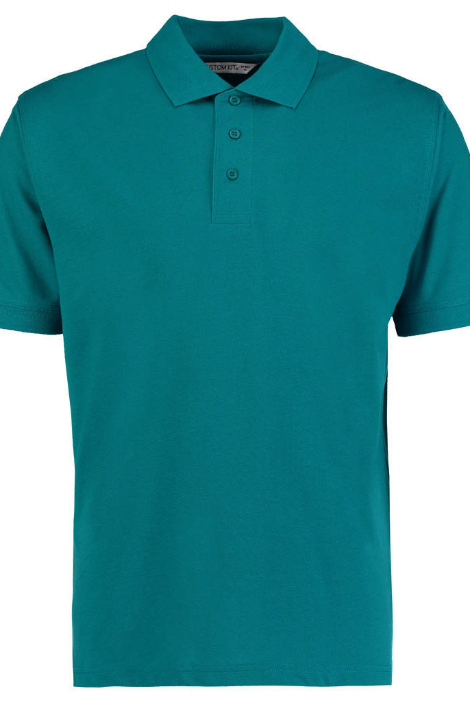 K403 Unisex  Kustom Kit Klassic Poly/Cotton Piqué Polo Shirt | Jade