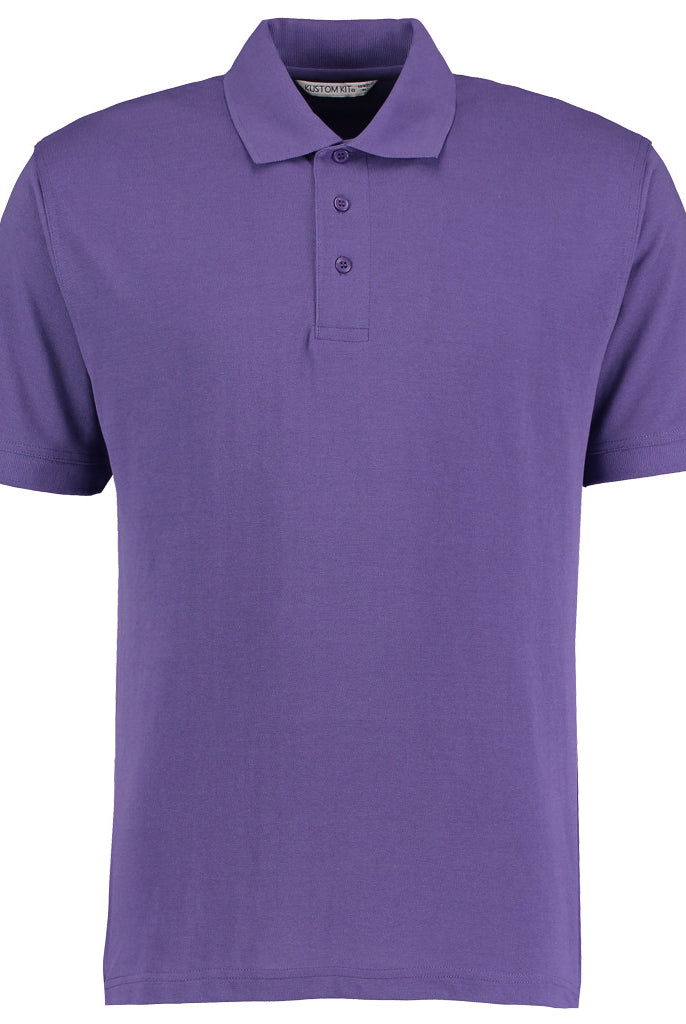 K403 Unisex  Kustom Kit Klassic Poly/Cotton Piqué Polo Shirt | Purple