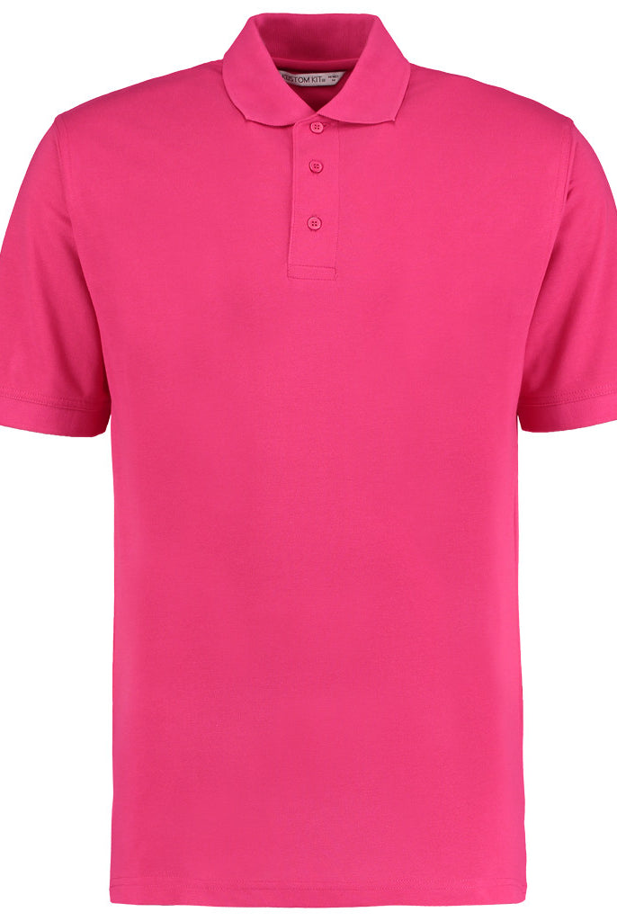 K403 Unisex  Kustom Kit Klassic Poly/Cotton Piqué Polo Shirt | Raspberry