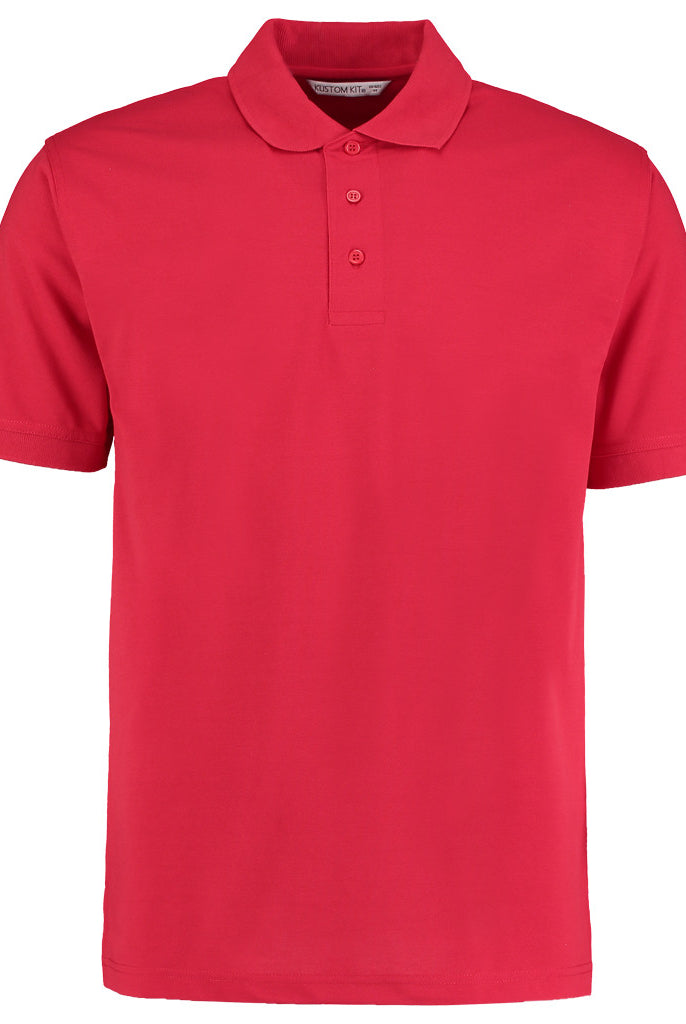 K403 Unisex  Kustom Kit Klassic Poly/Cotton Piqué Polo Shirt | Red