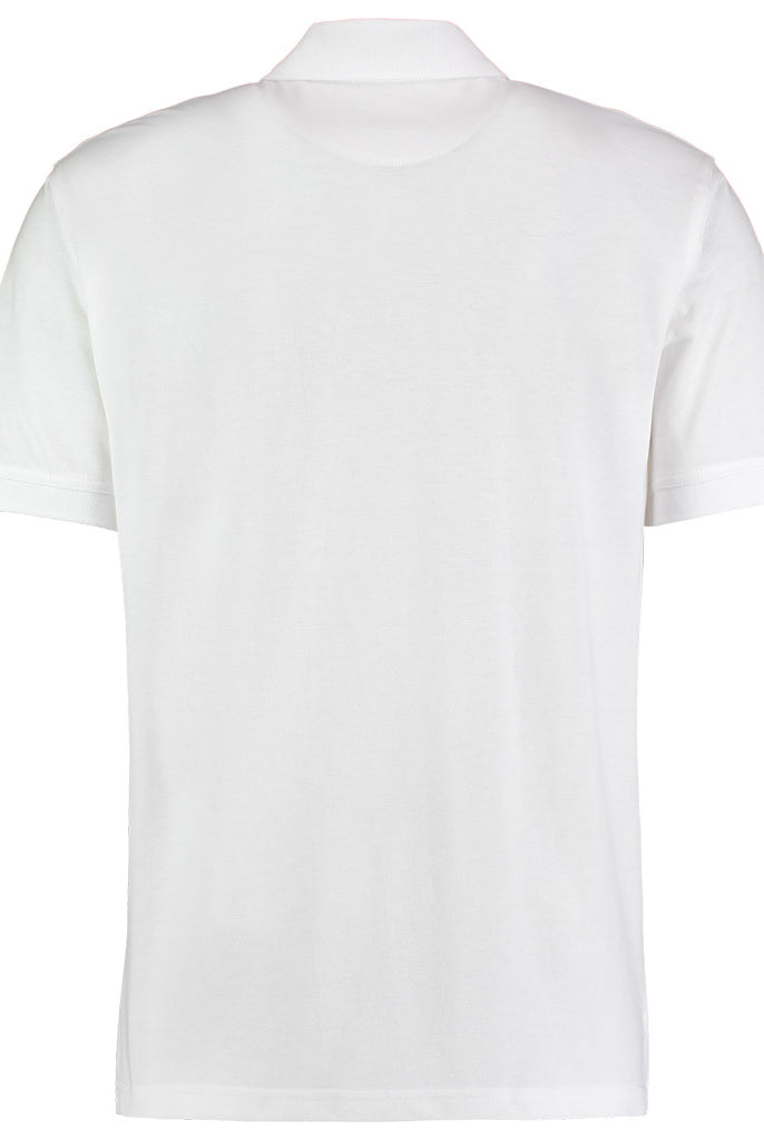 K403 Unisex  Kustom Kit Klassic Poly/Cotton Piqué Polo Shirt | WHITE