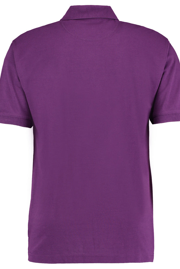 K403 Unisex  Kustom Kit Klassic Poly/Cotton Piqué Polo Shirt | Dark Purple