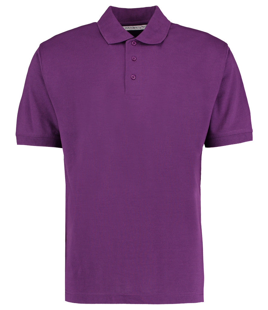 K403 Unisex Kustom Kit Klassic Poly/Cotton Piqué Polo Shirt | Dark Purple