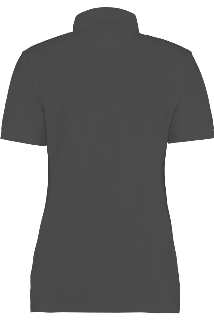 K703 Kustom Kit Ladies Klassic Poly/Cotton Piqué Polo Shirt | Charcoal