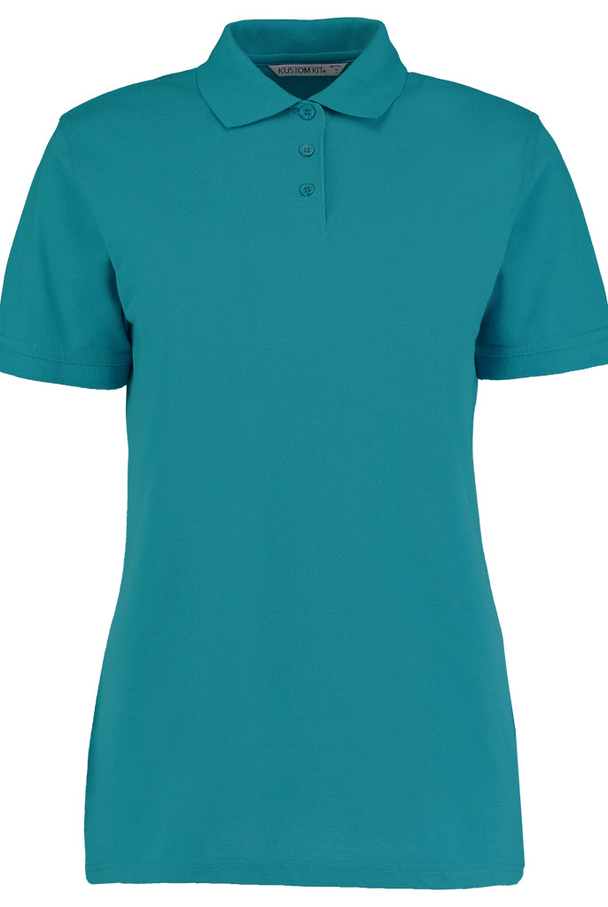 K703 Kustom Kit Ladies Klassic Poly/Cotton Piqué Polo Shirt | Jade