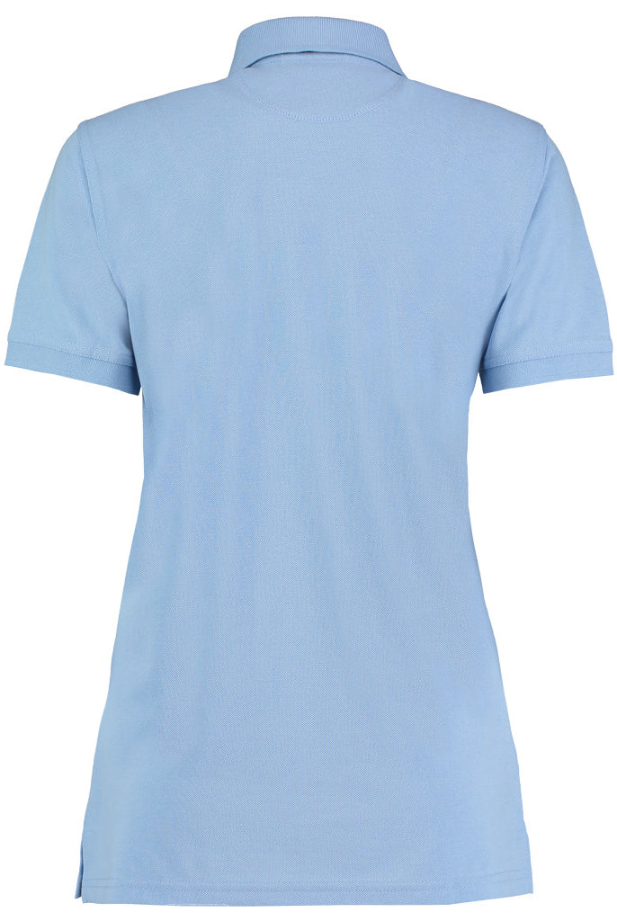 K703 Kustom Kit Ladies Klassic Poly/Cotton Piqué Polo Shirt | Light Blue