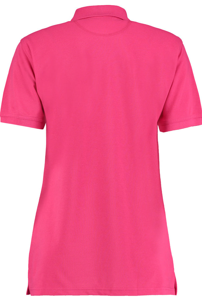 K703 Kustom Kit Ladies Klassic Poly/Cotton Piqué Polo Shirt | Raspberry